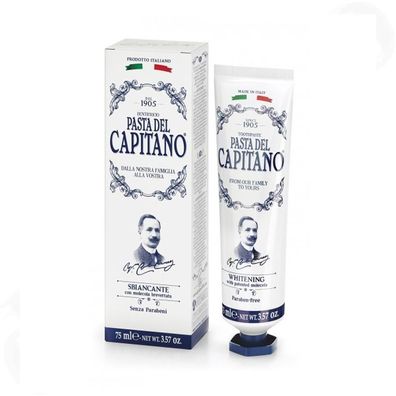 Pasta del Capitano Premium Collection Edition 1905 Rezept Whitening Zahnpasta 75ml