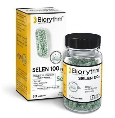 Biorythm Selen 100 mcg - 30 Kapseln