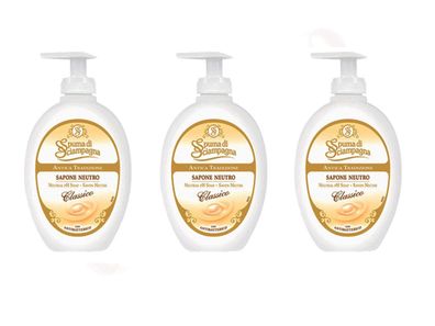 Spuma di Sciampagna Flüssigseife Antica Tradizione classico 3x 250 ml