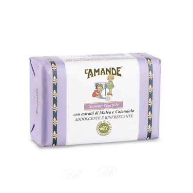 L'Amande Sapone Vegetale Malva e Calendula Seife 200 g