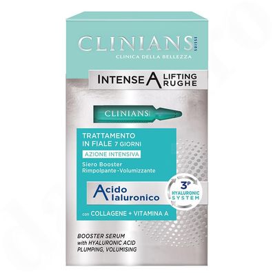 Clinians Intense A Lifting Rughe Serum Hyaluronsäure 7 Tage Behandlung