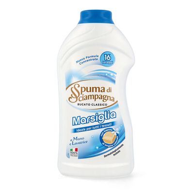 Spuma di Sciampagna Marsiglia Flüssigwaschmittel 800ml - 16 waschladungen