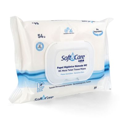 LEA Soft & Care Feuchtes Toilettenpapier 54 Stk