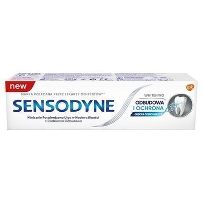 Sensodyne Repair & Protect Whitening Fluorid Zahnpasta 75ml