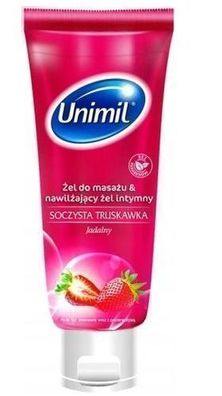 Unimil Sinnliches Massagegel Erdbeere 200ml