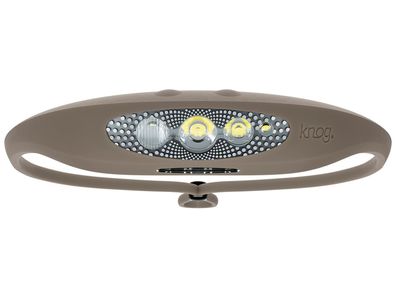 KNOG LED-Stirnleuchte "Bilby" Verstellbar (47-64 c putty grey