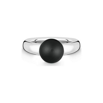 Quinn - Silberring mit Onyx - 02120962 - Weite 56