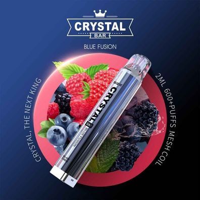 SKE Crystal Bar 600 - Blue Fusion (1er Pack)