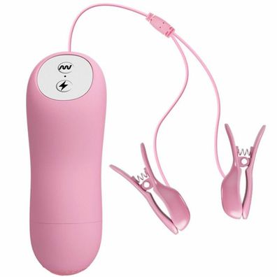 Romantic WAVE Vibrating AND Eletric SHOCK NIPPLE CLAMPS