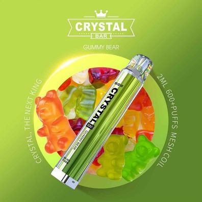 SKE Crystal Bar 600 - Gummy Bear (10er Pack)