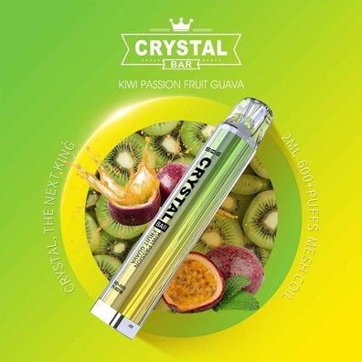 SKE Crystal Bar 600 - Kiwi Passion Fruit Guava (10er Pack)