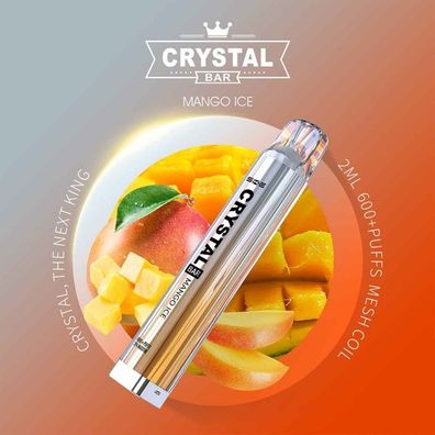 SKE Crystal Bar 600 - Mango Ice (10er Pack)