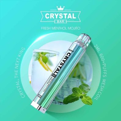 SKE Crystal Bar 600 - Fresh Menthol Mojito (10er Pack)