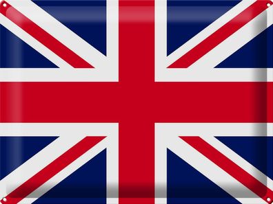 Blechschild Flagge Union Jack 40x30cm Flag United Kingdom