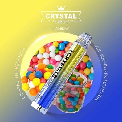 SKE Crystal Bar 600 - Rainbow (10er Pack)