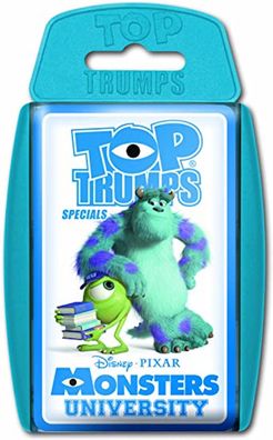 Top Trumps - Monster University Kartenspiel Karten Spiel Disney Quartett Deutsch