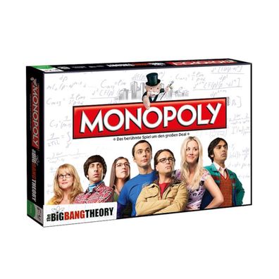 Monopoly The Big Bang Theory Spiel Brettspiel Gesellschaftsspiel Deutsch NEU