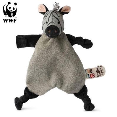 Cub Club - Ziko das Zebra (grau, 30cm) für Kleinkinder Schnuffeltuch