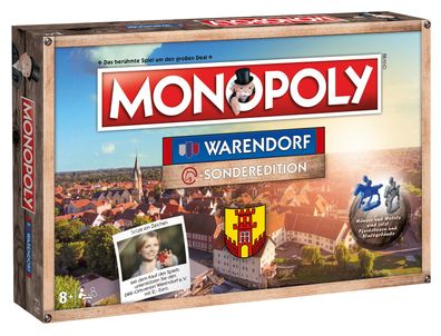 Monopoly Warendorf limitierte Sonderedition Brettspiel Gesellschaftsspiel