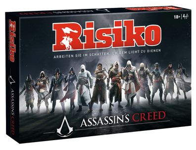 Risiko Assassin's Creed deutsch Gesellschaftsspiel Brettspiel Strategiespiel