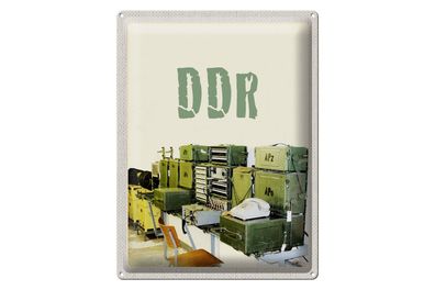 Blechschild Reise 30x40cm DDR Telefonzentrale Nostalgie