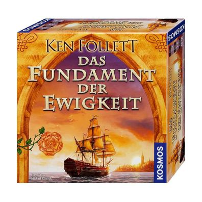 Ken Follett - Das Fundament der Ewigkeit Brettspiel zum Buch Gesellschaftsspiel