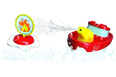 BB Junior Splash 'n Play "Fire Boat" Spielzeugboot Wasserspielzeug Kinder Boot