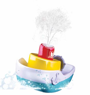 BB Junior Splash 'n Play "Spraying Tugboat" Spielzeugboot Wasserspielzeug Boot