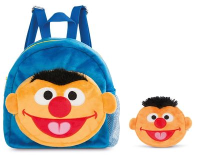 Nic iSesamstraße Kindergartentasche Ernie Rucksack + Münztäschchen Geldbörse