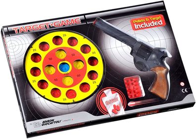 Edison Giocattoli Champions-Line "Target Game" Spielzeugpistole Zielen Spiel