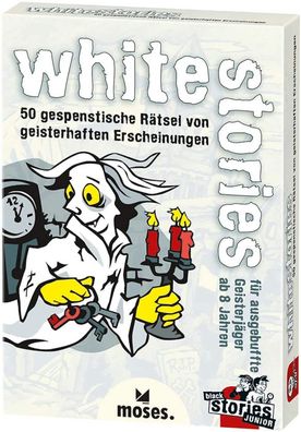 Black Stories Junior - white stories Kinder Detektive Rätsel