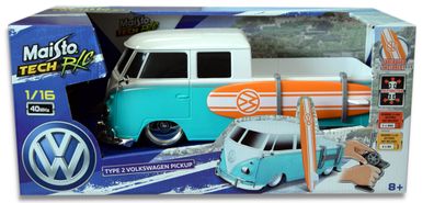 Maisto Tech Ferngesteuertes Auto "Volkswagen Type 2 Pickup Surf" (1:16) R/C