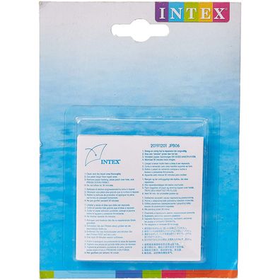 INTEX 59631np Reparaturflicken (selbstklebend) Flicken Pool Planschbecken Loch