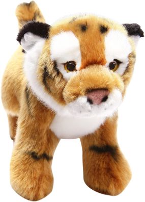 Bauer Spielwaren Blickfänger Plüschtier Tiger (stehend, 20cm) Kuscheltier Kinder