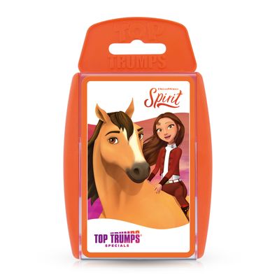 Top Trumps Spirit - Riding Free Quartett Kartenspiel Reisespiel