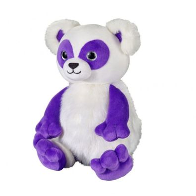 Bauer Spielwaren 14282 - Blickfänger - Plüschtier Glitzer Panda (20cm) Stofftier