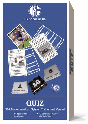 Teepe Verlag 22596931 - Schalke 04 »Quiz« Fußball Ratespiel Wissenspiel S04