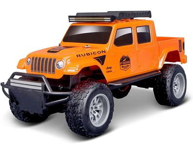 Maisto Tech 581603 - Ferngesteuertes Auto - Jeep Gladiator (orange, 71cm) R/C