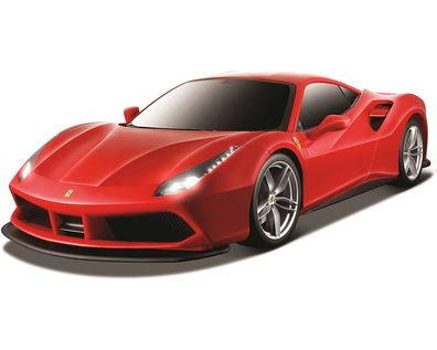 Maisto Tech 582133 - Ferngesteuertes Auto Ferrari 488 GTB (rot, 56cm) Spielzeug