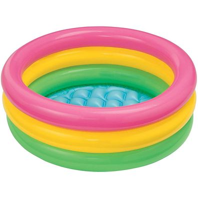 INTEX 58924NP -Planschbecken - Sunset Glow Babypool (86 x 25cm) Baby planschen