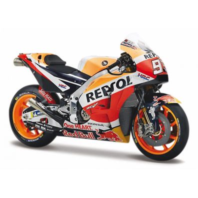 Maisto 31595 - Modellmotorrad Honda Repsol '18 '#93 Marc Marquez (Maßstab 1:18)