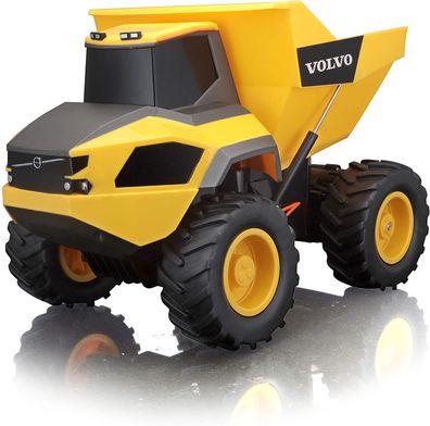 Maisto Tech 82056 - Ferngesteuertes Auto - Volvo A25 Kipper (gelb, 30cm) Hauler