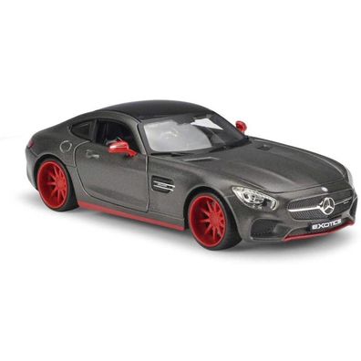 Maisto 32505 - Modellauto - Mercedes AMG GT (metallic-grau, Maßstab 1:24) Auto