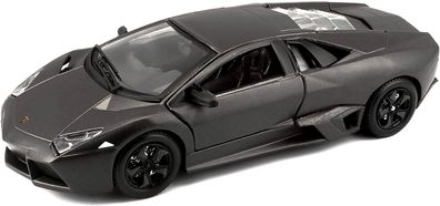 Bburago 18-21041 Modellauto Lamborghini Reventón (metallic-grau, Maßstab 1:24)