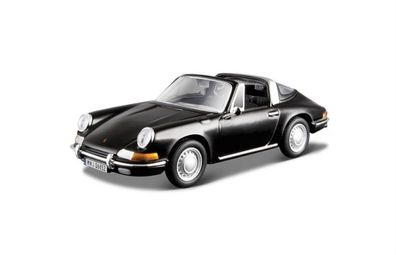 Bburago 18-43214 - Modellauto - Porsche 911 1967 (schwarz, Maßstab 1:32) Auto