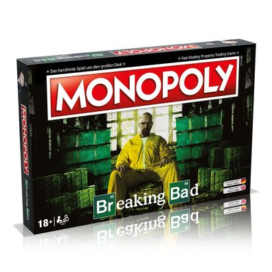 Monopoly - Breaking Bad (deutsch/englisch) Brettspiel Gesellschaftsspiel Spiel