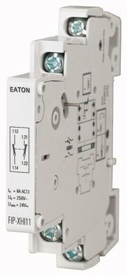 Eaton/Moeller 950741790 Faz/Fip-XHI11 Hilfsschalter 6 A 24-250V 1S + 1Ö 225121