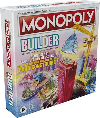 Hasbro - Monopoly - Builder (französisch) Brettspiel Gesellschaftsspiel