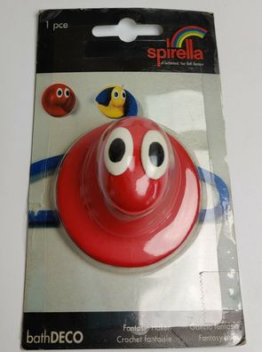 Spirella Fantasie Handtuch-Haken Rot 1006765 Kinder Kleider-Haken