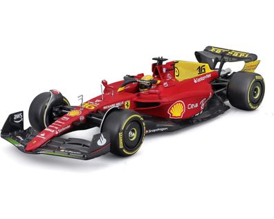 BBurago 18-26806 Modellauto Ferrari F1-75 2022 #16 Leclerc (Maßstab 1:24) Auto